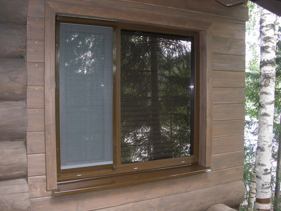 Изготовление и монтаж окна ПВХ ламинированные, москитные рулонные сетки, жалюзи из натурального дерева